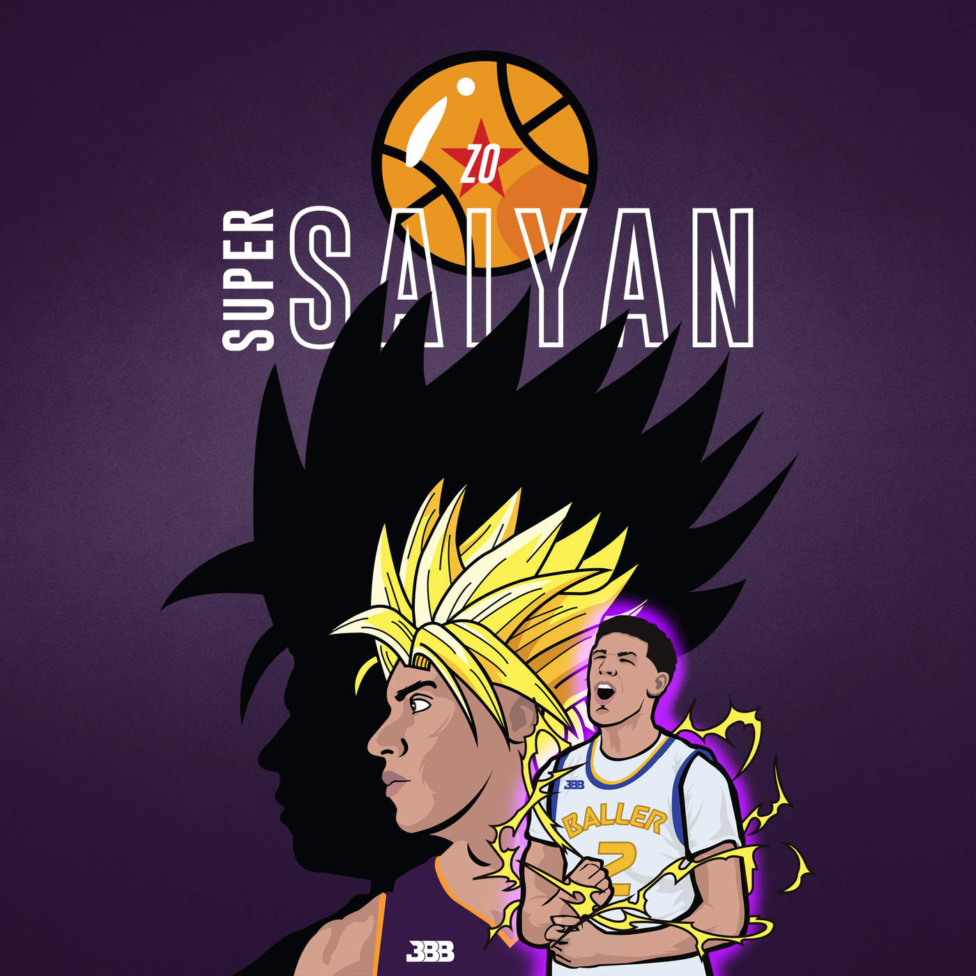 Zo (Lonzo Ball) Super Saiyan DJ Notorious Sam